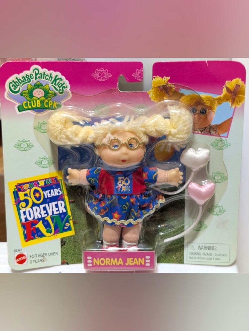 Vintage Cabbage Patch Kids Club CPK 50 Years Forever Norma Jean 1998